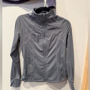 Zaful Women's Gray Full-Zip Utility Jacket